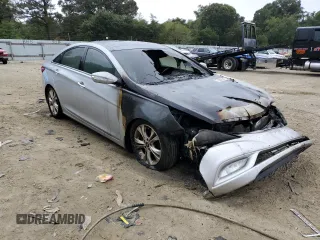 2012 Hyundai Sonata 2.4L Limited PZEV with VIN 5NPEC4AC3CH311846, listed as a Copart auction lot 73308784 with Not Provided miles and Non Repairable. Bid and sale history available at carsss.com. Image 4.