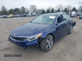 2020 Kia Optima LX with VIN 5XXGT4L35LG418172, listed as a IAAI auction lot 41871881 with 65,740 mi miles. Bid and sale history available at carsss.com. Image 2.