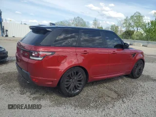 2017 Land Rover Range Rover Sport HSE Dynamic with VIN SALWV2FV4HA160133, listed as a Copart auction lot 54069585 with 97,578 mi miles and Salvage title. Bid and sale history available at DreamBid. Image 3.