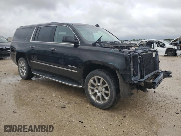 2017 GMC Yukon XL Denali with VIN 1GKS2HKJ3HR390983, listed as a Copart auction lot 68530834 with 160,214 mi miles and Salvage Title. Bid and sale history available at carsss.com. Image 4.