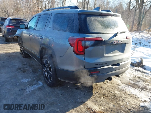 2021 GMC Acadia SLE with VIN 1GKKNRLS9MZ100776, listed as a IAAI auction lot 41384075 with 47,304 mi miles. Bid and sale history available at carsss.com. Image 3.
