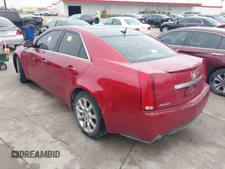 2008 Cadillac CTS RWD w/1SB with VIN 1G6DV57V880181641, listed as a IAAI auction lot 41550840 with 133,233 mi miles. Bid and sale history available at carsss.com. Image 3.