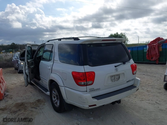 2006 Toyota Sequoia Limited with VIN 5TDBT48A86S270247, listed as a IAAI auction lot 41599079 with 317,733 mi miles. Bid and sale history available at carsss.com. Image 3.