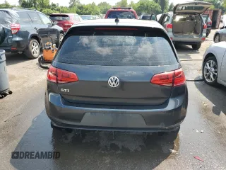 2017 Volkswagen Golf GTI S with VIN 3VW4T7AU4HM073347, listed as a Copart auction lot 67184454 with 76,173 mi miles and Salvage Title. Bid and sale history available at carsss.com. Image 6.