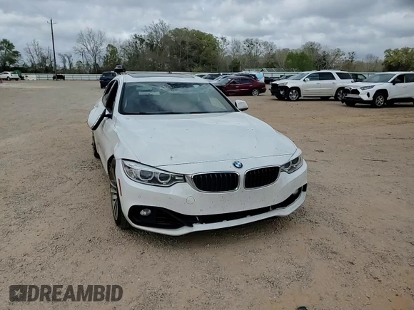 2016 BMW 4 Series 428i with VIN WBA4A9C57GG507390, listed as a Copart auction lot 48722915 with Not Provided miles and Salvage Title. Bid and sale history available at DreamBid. Image 11.