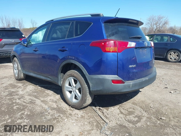 2014 Toyota RAV4 XLE with VIN 2T3RFREV4EW209162, listed as a IAAI auction lot 41802853 with 101,618 mi miles. Bid and sale history available at carsss.com. Image 3.