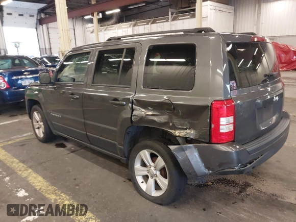 2017 Jeep Patriot High Altitude with VIN 1C4NJPFA1HD136671, listed as a IAAI auction lot 40892616 with 64,852 mi miles and . Bid and sale history available at carsss.com. Image 3.