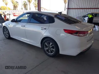 2016 Kia Optima LX Turbo with VIN 5XXGT4L19GG043570, listed as a IAAI auction lot 41837500 with 160,231 mi miles. Bid and sale history available at carsss.com. Image 3.
