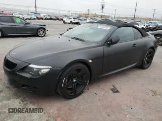 2009 BMW 6 Series M6 with VIN WBSEK935X9CY80091, listed as a Copart auction lot 43348935 with 128,438 mi miles and Clean Title. Bid and sale history available at carsss.com. Image 1.