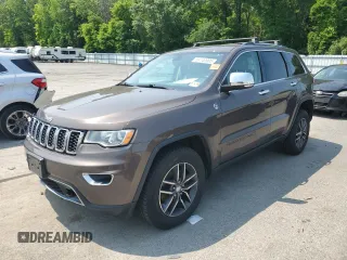 2017 Jeep Grand Cherokee Limited z VIN 1C4RJFBG7HC821804, wystawiony jako Copart lot #58740905 z przebiegiem 111 744 mil mil oraz Szkoda całkowita • Salvage title. Historia ofert i sprzedaży dostępna na DreamBid. Obrazek 1.