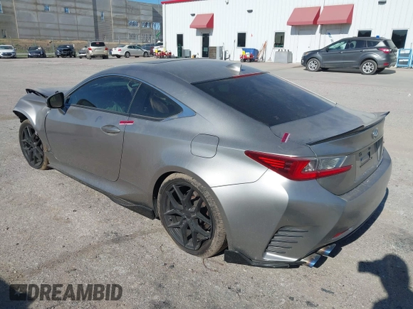 2015 Lexus RC 350 F Sport with VIN JTHSE5BC2F5000638, listed as a IAAI auction lot 42560306 with 63,159 mi miles and . Bid and sale history available at DreamBid. Image 3.