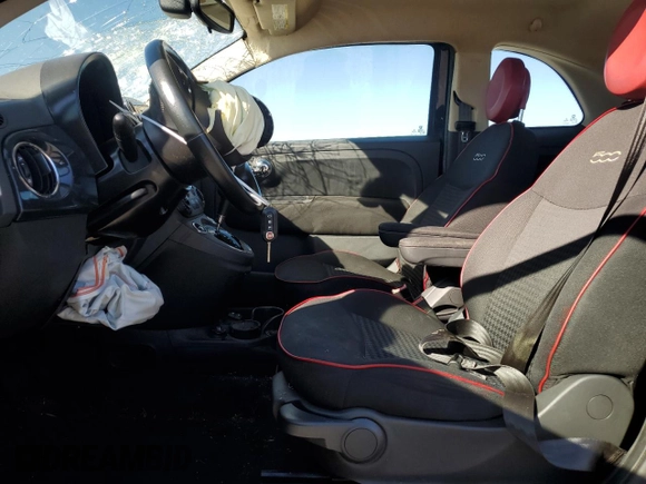2017 FIAT 500 Pop with VIN 3C3CFFKR2HT700163, listed as a Copart auction lot 49589965 with 88,973 mi miles and Salvage Title. Bid and sale history available at carsss.com. Image 7.