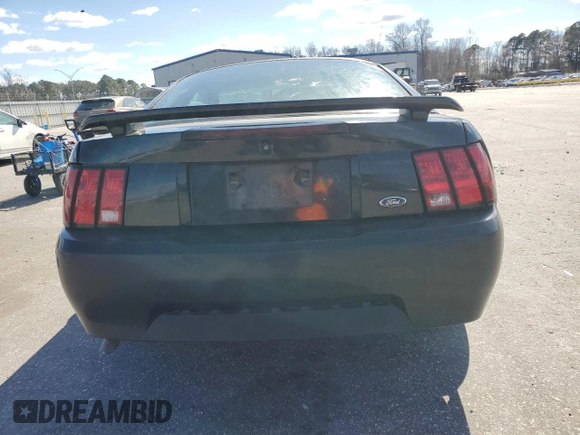 2004 Ford Mustang Standard with VIN 1FAFP40654F198374, listed as a Copart auction lot 47961255 with 0 mi miles and Salvage Title. Bid and sale history available at carsss.com. Image 6.