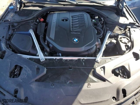 2022 BMW 8 Series 840i with VIN WBAGV4C06NCH19830, listed as a Copart auction lot 51571484 with 31,335 mi miles and Salvage Title. Bid and sale history available at carsss.com. Image 11.