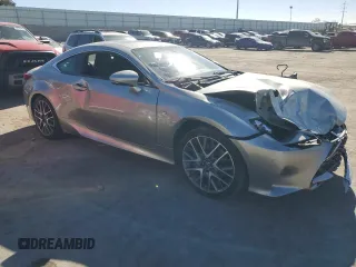 2016 Lexus RC 350 F Sport with VIN JTHSE5BC5G5007052, listed as a Copart auction lot 88231665 with 91,921 mi miles and Salvage title. Bid and sale history available at DreamBid. Image 4.