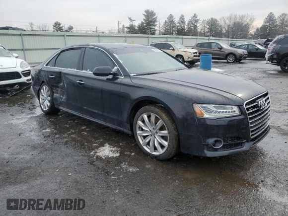 2017 Audi A8 Sport z VIN WAU43AFD2HN003499, wystawiony jako Copart lot #88994855 z przebiegiem 93 734 mil mil oraz Szkoda całkowita • Salvage title. Historia ofert i sprzedaży dostępna na DreamBid. Obrazek 4.