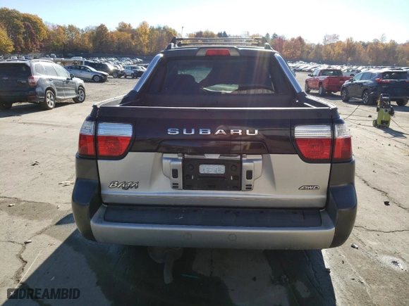 2003 Subaru Baja with VIN 4S4BT61C437107796, listed as a Copart auction lot 76507444 with 130,969 mi miles and Salvage Title. Bid and sale history available at carsss.com. Image 6.