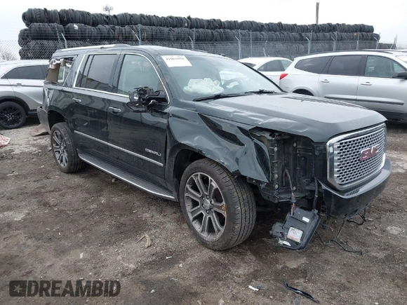 2016 GMC Yukon XL Denali with VIN 1GKS2HKJ8GR406450, listed as a IAAI auction lot 41661050 with 125,830 mi miles. Bid and sale history available at carsss.com. Image 1.