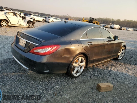 2015 Mercedes-Benz CLS 400 с VIN WDDLJ6FB6FA145929, выставлен на аукционе Copart как лот 49901295 с пробегом 158 982 миль миль и Чистый • Clean title. История ставок и продаж доступна на DreamBid. Изображение 3.