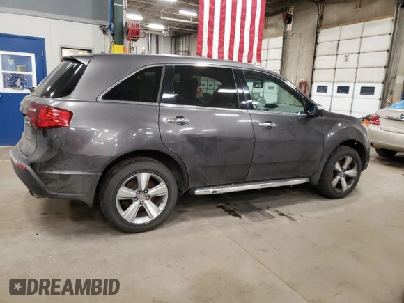 2011 Acura MDX with VIN 2HNYD2H21BH539132, listed as a Copart auction lot 78594104 with 212,135 mi miles and Non repairable. Bid and sale history available at DreamBid. Image 3.