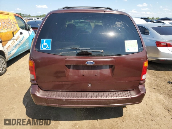 2000 Ford Windstar LX z VIN 2FMZA5141YBA25109, wystawiony jako Copart lot #86814104 z przebiegiem 159 120 mil mil oraz Nie do naprawy • Non repairable. Historia ofert i sprzedaży dostępna na DreamBid. Obrazek 6.