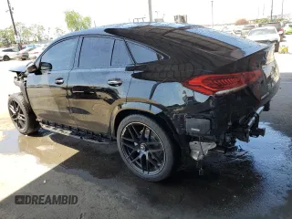 2022 Mercedes-Benz GLE 53 AMG with VIN 4JGFD6BB5NA684735, listed as a Copart auction lot 56068905 with 56,119 mi miles and Salvage title. Bid and sale history available at DreamBid. Image 2.