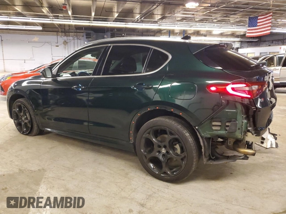 2020 Alfa Romeo Stelvio Ti z VIN ZASPAKBN5L7C92294, wystawiony jako Copart lot #85327554 z przebiegiem 30 633 mil mil oraz Szkoda całkowita • Salvage title. Historia ofert i sprzedaży dostępna na DreamBid. Obrazek 2.