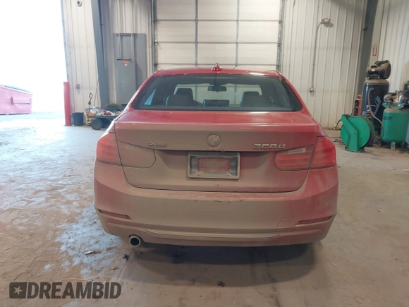 2014 BMW 3 Series 328d xDrive with VIN WBA3D5C52EKX99245, listed as a IAAI auction lot 41003734 with 173,483 mi miles and . Bid and sale history available at DreamBid. Image 16.