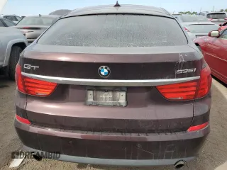 2011 BMW 5 Series GT 535i xDrive with VIN WBASP2C5XBC337779, listed as a Copart auction lot 76316594 with 105,600 mi miles and Salvage Title. Bid and sale history available at carsss.com. Image 6.