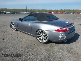 2007 Jaguar XK with VIN SAJWA44B075B11143, listed as a IAAI auction lot 42044257 with 122,842 mi miles. Bid and sale history available at carsss.com. Image 3.
