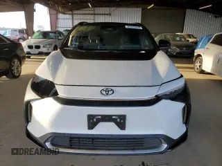 2023 Toyota bZ4X XLE with VIN JTMAAAAA7PA009698, listed as a Copart auction lot 47975935 with 15,916 mi miles and Salvage Title. Bid and sale history available at DreamBid. Image 5.