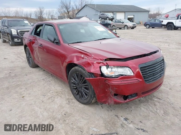 2013 Chrysler 300 with VIN 2C3CCAKG5DH743974, listed as a IAAI auction lot 41908329 with 111,835 mi miles. Bid and sale history available at carsss.com. Image 1.