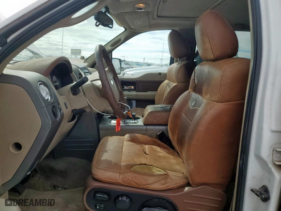 2008 Ford F-150 XLT with VIN 1FTPW12V08KB21705, listed as a Copart auction lot 50606265 with 321,295 mi miles and Salvage Title. Bid and sale history available at carsss.com. Image 7.