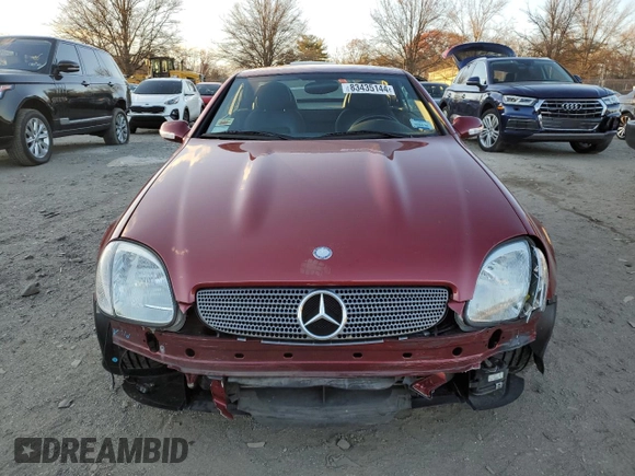 2003 Mercedes-Benz SLK 230 Kompressor z VIN WDBKK49F83F283880, wystawiony jako Copart lot #83435144 z przebiegiem 31 925 mil mil oraz Szkoda całkowita • Salvage title. Historia ofert i sprzedaży dostępna na DreamBid. Obrazek 5.