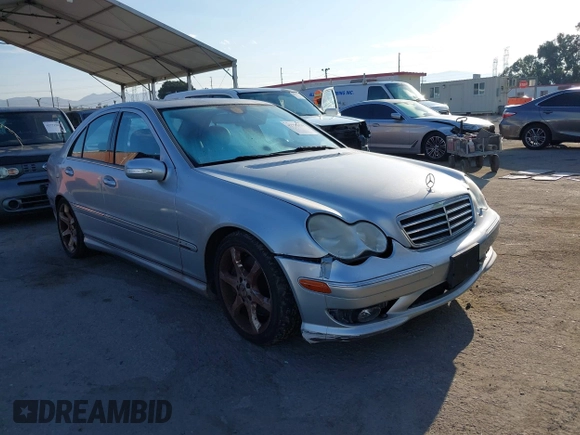 2007 Mercedes-Benz C 230 Sport with VIN WDBRF52H07F916320, listed as a IAAI auction lot 42770939 with 82,671 mi miles and . Bid and sale history available at DreamBid. Image 1.