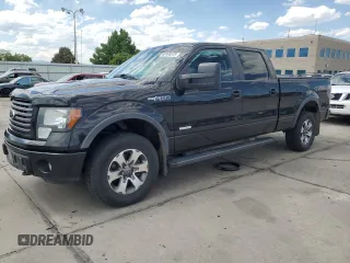 2012 Ford F-150 XL with VIN 1FTFW1ET0CFB89557, listed as a Copart auction lot 60105575 with 140,120 mi miles and Salvage title. Bid and sale history available at DreamBid. Image 1.
