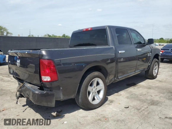 2015 Ram 1500 Express with VIN 1C6RR6KT4FS547400, listed as a Copart auction lot 53956195 with 178,886 mi miles and Salvage title. Bid and sale history available at DreamBid. Image 3.
