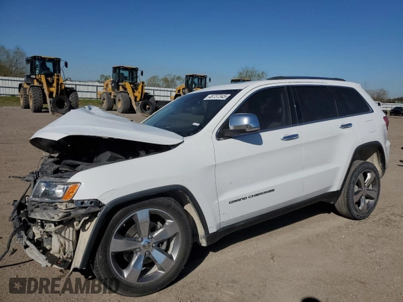 2015 Jeep Grand Cherokee Limited with VIN 1C4RJEBG3FC848750, listed as a Copart auction lot 48737345 with 173,222 mi miles and Salvage Title. Bid and sale history available at carsss.com. Image 1.