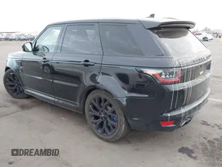 2016 Land Rover Range Rover Sport SVR with VIN SALWZ2EF2GA543128, listed as a IAAI auction lot 41157697 with 30,459 mi miles and . Bid and sale history available at DreamBid. Image 3.