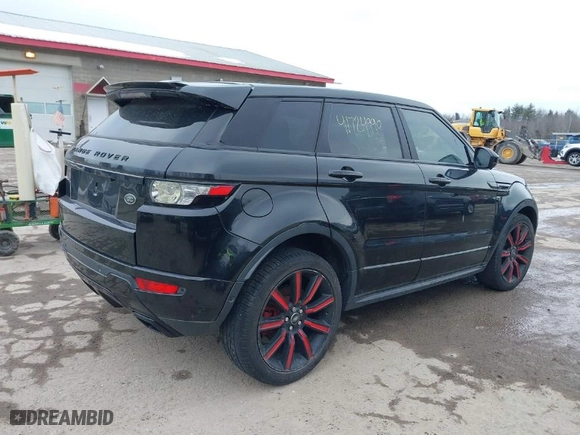 2015 Land Rover Range Rover Evoque Dynamic with VIN SALVT2BG4FH987076, listed as a IAAI auction lot 41724990 with 109,221 mi miles. Bid and sale history available at carsss.com. Image 4.