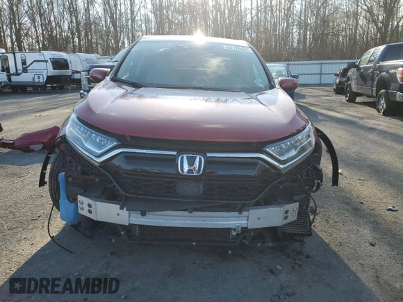 2020 Honda CR-V EX with VIN 7FART6H54LE007786, listed as a Copart auction lot 44129085 with 67,839 mi miles and Salvage Title. Bid and sale history available at DreamBid. Image 5.