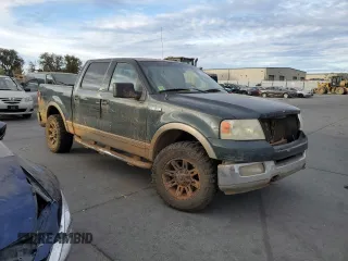 2004 Ford F-150 XLT with VIN 1FTPW14594KA76089, listed as a Copart auction lot 78238354 with 244,231 mi miles and Salvage Title. Bid and sale history available at carsss.com. Image 4.