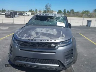 2023 Land Rover Range Rover Evoque R-Dynamic S with VIN SALZT2FX3PH197989, listed as a IAAI auction lot 41827976 with 9,203 mi miles. Bid and sale history available at carsss.com. Image 6.