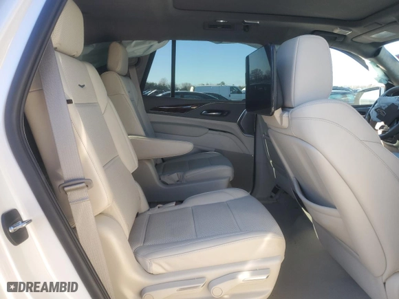 2024 Cadillac Escalade 4WD Sport Platinum with VIN 1GYS4GKL1RR347918, listed as a Copart auction lot 83556094 with 0 mi miles and Salvage Title. Bid and sale history available at carsss.com. Image 12.