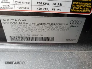 2011 Audi A3 Premium with VIN WAUBEAFM8BA024356, listed as a Copart auction lot 47540545 with 127,355 mi miles and Salvage title. Bid and sale history available at DreamBid. Image 12.