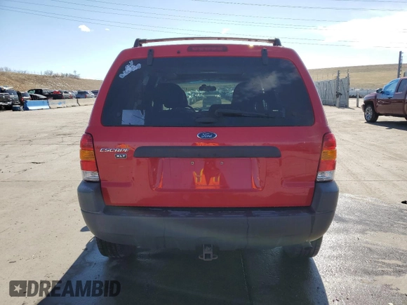 2002 Ford Escape XLT Choice with VIN 1FMCU04172KB30414, listed as a Copart auction lot 47757964 with 176,501 mi miles and Salvage Title. Bid and sale history available at carsss.com. Image 6.
