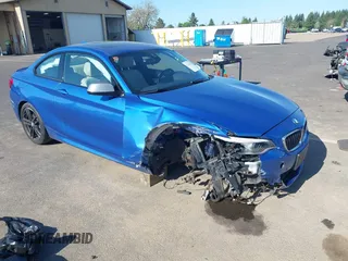 2018 BMW 2 Series M240i xDrive with VIN WBA2J7C57JVB28553, listed as a IAAI auction lot 42218550 with 49,081 mi miles and . Bid and sale history available at DreamBid. Image 1.