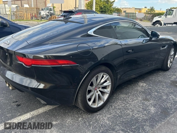 2017 Jaguar F-Type Premium with VIN SAJWA6AT3H8K37941, listed as a Copart auction lot 56787715 with 56,026 mi miles and Salvage Title. Bid and sale history available at DreamBid. Image 4.