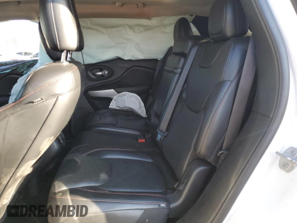 2018 Jeep Cherokee Trailhawk with VIN 1C4PJMBB0JD512787, listed as a Copart auction lot 48319185 with 0 mi miles and Salvage Title. Bid and sale history available at carsss.com. Image 12.