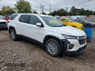 2022 Chevrolet Traverse LT Cloth with VIN 1GNERGKW5NJ110119, listed as a Copart auction lot 74471734 with 21,740 mi miles and Salvage Title. Bid and sale history available at carsss.com. Image 4.